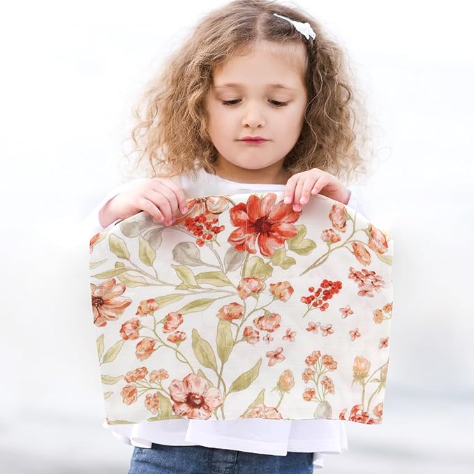 LifeTree Baby Washcloths, Muslin Face Towels