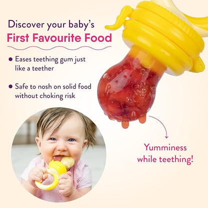 NatureBond Baby Food Feeder/Fruit Feeder Pacifier Nibbler (2 Pack) -
