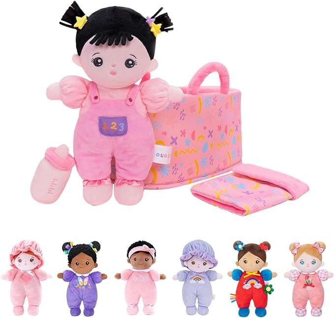 OUOZZZ 10" Soft Baby Doll Gift Set - First Baby