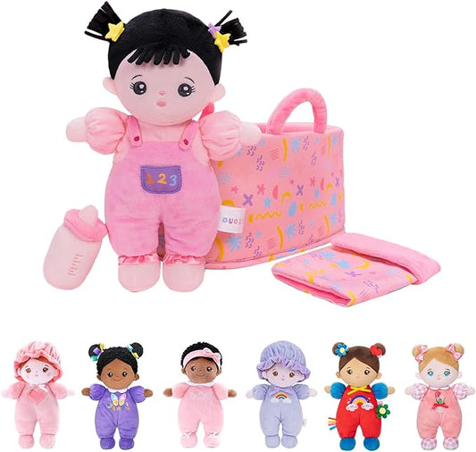 OUOZZZ 10" Soft Baby Doll Gift Set - First Baby