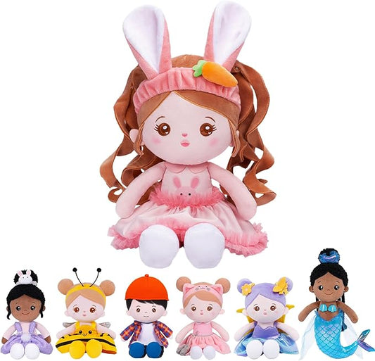 OUOZZZ Soft Baby Doll for Girls - My First Baby 15"