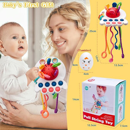 Montessori toys for babies 6-12 months Baby Silicon Sensory Travel 3-6 Months 1 Year
