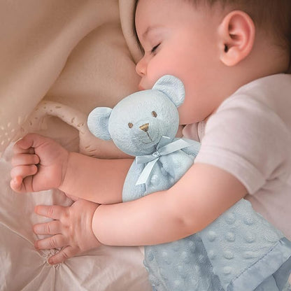 Pro Goleem Teddy Bear Lovey Baby Security Blanket for Boys 16 Inch