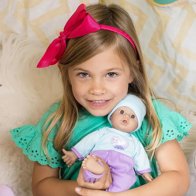 Adora Amazon Exclusive Sweet Babies Collection, 11” Soft and Cuddly Boy Baby Doll | Machine Washable, Birthday Gift For Ages 1+ - Baby Sloth