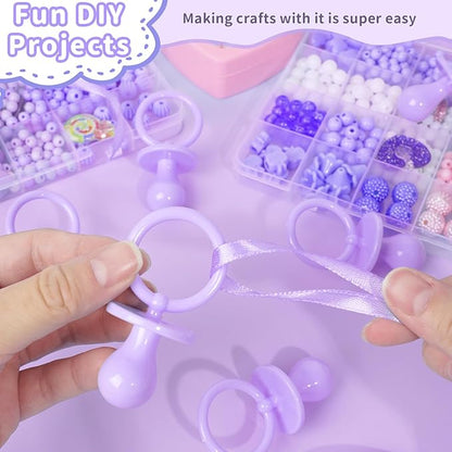 36 Plastic Pacifiers for Baby Shower Game, 2.75?ÖŌĆ?Baby Shower Pacifiers