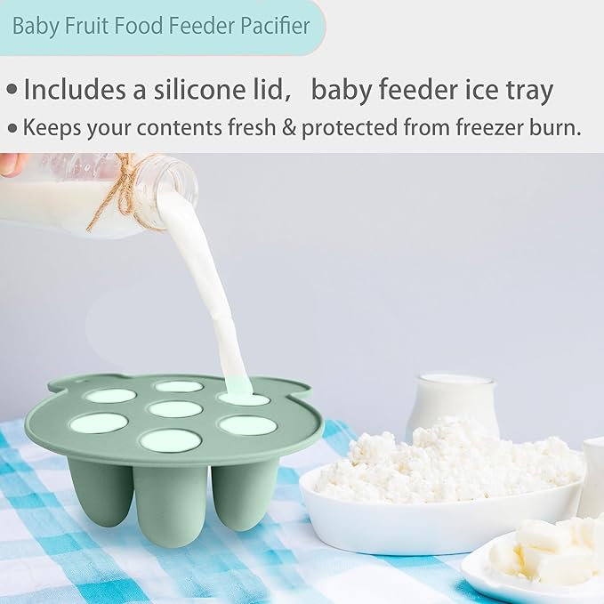 Baby Food Freezer Tray and Teething Popsicle Molds ??The