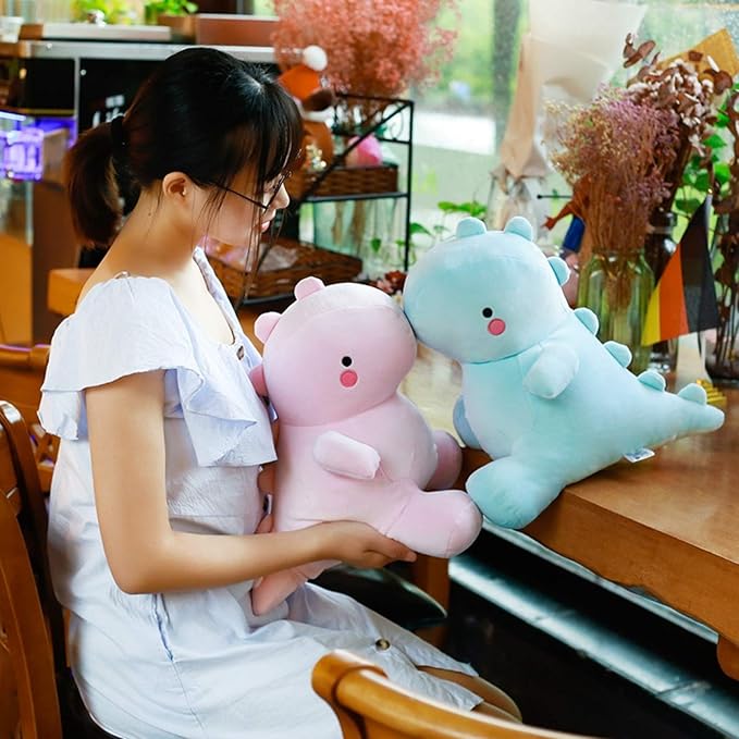 VHYHCY Cute Dinosaur Plush Toys, Fat Dinosaur Stuffed Animals Toys Dolls 20 inch
