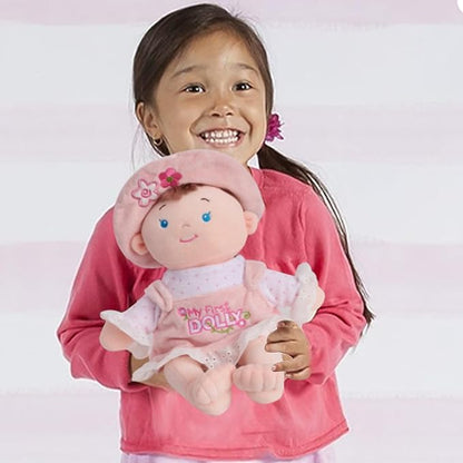 My First Doll, Plush Doll for Babies and Toddlers 12”