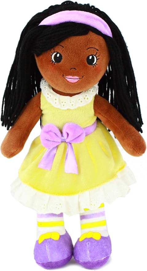 Playtime by Eimmie 14” Soft Baby Doll - Plush Rag Dolls for 2 Year Old Girls & Boys, Toddler & Infants 3pc Set