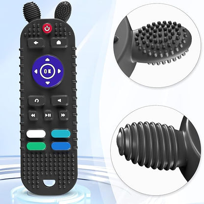 TV Remote Control Shape Baby Teething Toys and Phone Shape 6-12 Months,