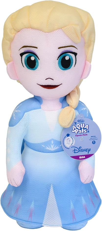 WAHU Aqua Pals Disney Classic Elsa Plush Water Toy for Kids Ages 2+, Fast-Drying Waterproof Plush Doll Toy for Pool and Bathtub 26"