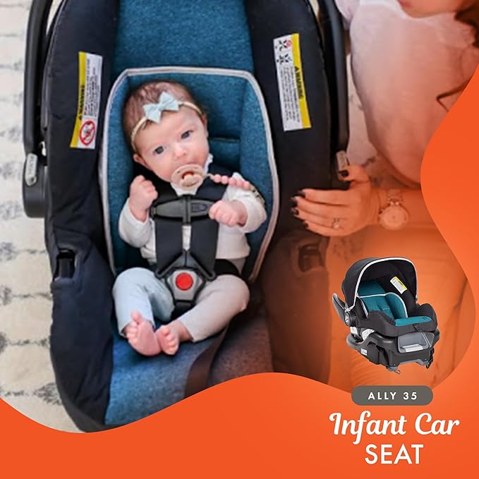 Baby Trend Tango™ Stroller Travel System with Ally™ Infant Car Seat, Veridian