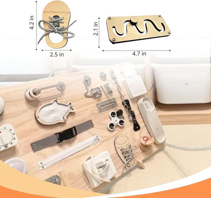 5 pieces Busy Board Diy Parts - DIY Materials for Parents