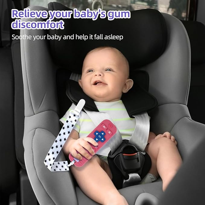 Baby Teether Toy for Babies 0-24 Months TV Remote Control