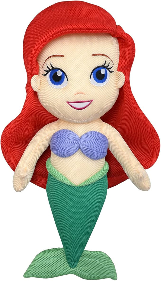 Wahu Aqua Pals Disney Classic Ariel Plush Water Toy for Kids Ages 2+, Fast-Drying Waterproof Plush Doll Toy for Pool and Bathtub 26"