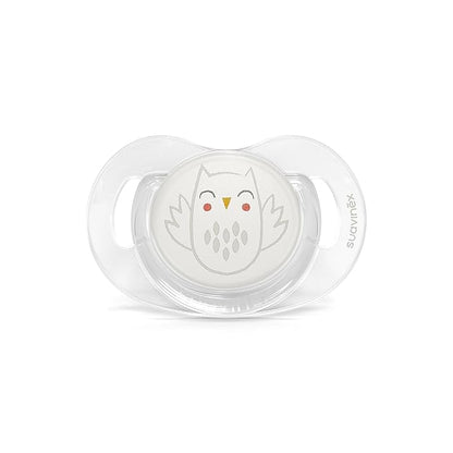Suavinex Bonhomia SX PRO Physiological Pacifier, Supports Breastfeeding Babies 0-6 Months,