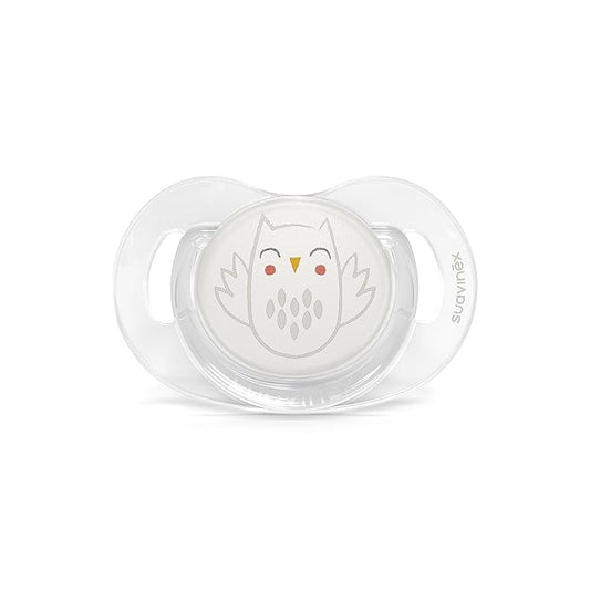 Suavinex Bonhomia SX PRO Physiological Pacifier, Supports Breastfeeding Babies 0-6 Months,
