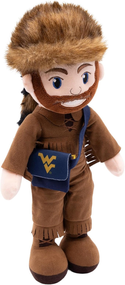 Playtime by Eimmie 14" West Virginia University Plush Figure - College Football Ragdoll