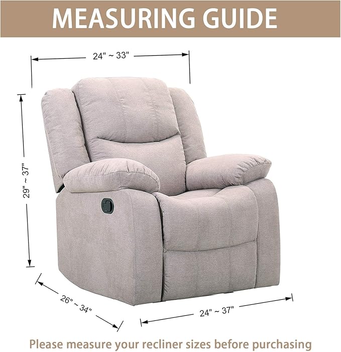 JIVINER 4-Piece Recliner Chair Covers Stretch Jacquard Chair Covers for Recliner Chair Recliner Slipcovers for Living Room Soft Recliner Protector with Pocket (Recliner,Dark Coffee)