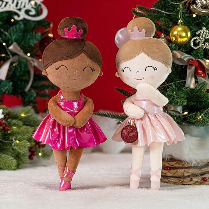 Gloveleya Baby Doll Ballerina Girl Gift Ballerina Plush Soft Doll 13 Inch