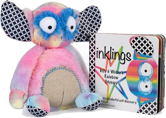 & Toddler Plush Soft Bean Bag Toy with Full Color
