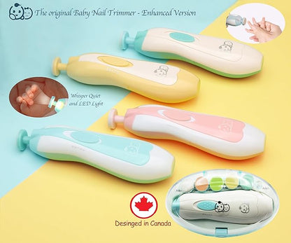 Royal Angels Baby Nail File, 21 in 1 Set with Labels 13 Replacement