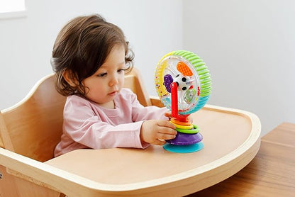 Sassy Wonder Wheel Spinning High Chair Tray Toy, Age 6+ Months