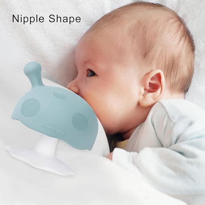 Baby Teething Toys for 3-12 Months+,Silicone Mombella Baby Teether with Suction Base