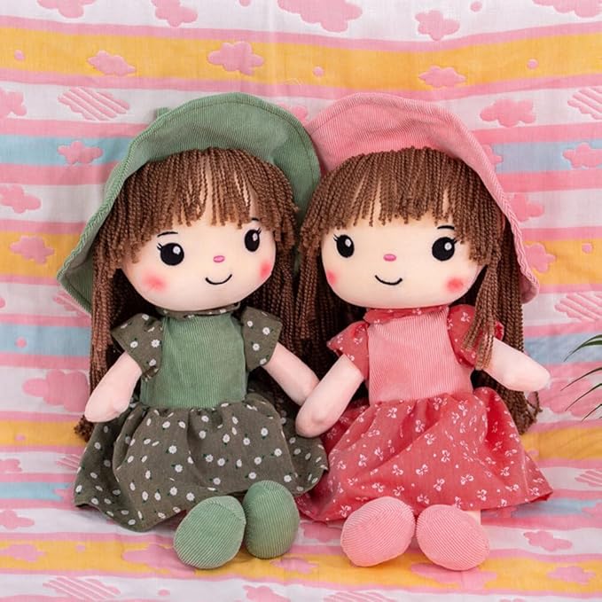 ikasus Soft Baby Doll with Clothes, 15.7 Cute Rag Doll
