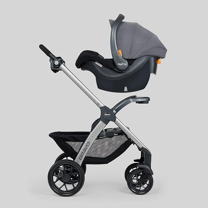 Chicco Bravo Quick-Fold Stroller - Black | Black