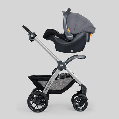 Chicco Bravo Quick-Fold Stroller - Black | Black