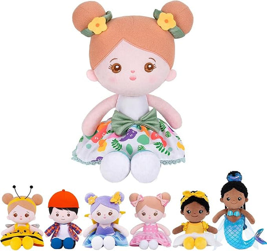 OUOZZZ Soft Baby Doll for Girls - My First Baby 15"