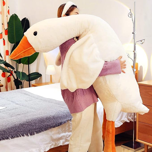Goose Stuffed Animal 75 Inch Plush Toy, 6 Foot Giant Duck Plush