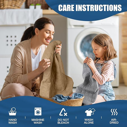 TAOCOCO 100% Waterproof Recliner Covers, Recliner Sofa Covers with Leg Straps, Reversible Recliner Couch Cover for Reclining Chair, Washable Couch Protector for Pets Kids(1 Seater 22", Camel)