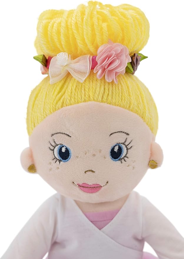 Playtime by Eimmie 14" Soft Baby Doll - Plush Rag Dolls for 2 Year Old Girls, Toddler & Infants
