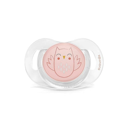 Suavinex Bonhomia SX PRO Physiological Pacifier, Supports Breastfeeding Babies 0-6 Months,