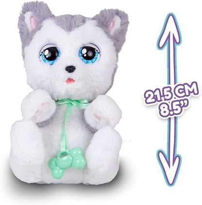 IMC Toys Baby Paws - Siberian Husky Puppy with Carrier 5 Adorable 4+