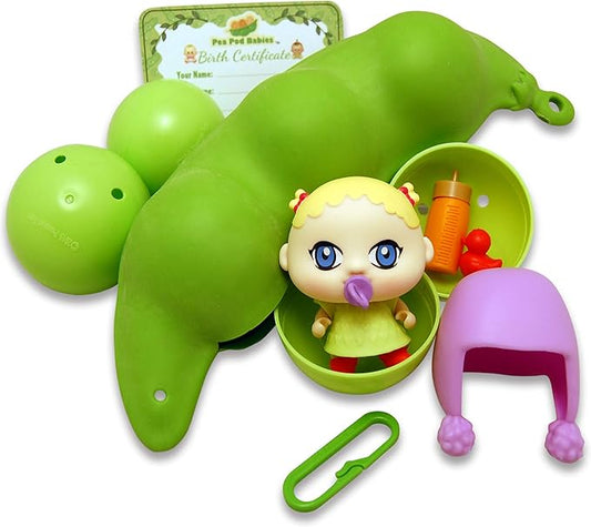 Pea Pod Babies - Collectible Mystery Surprise Toy with Mini Baby, Clothing