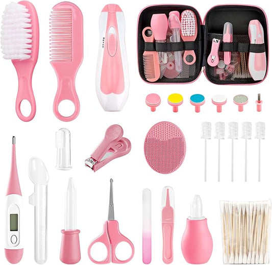 Baby Nail File-38 Pc Pink, Healthcare Grooming Kit