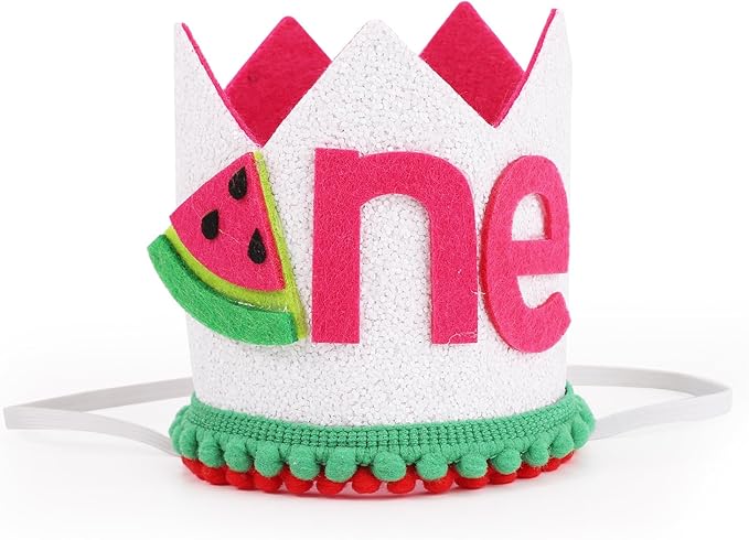 First Birthday Hat, Boy Girls Party Hats Baby Birthday Hat 1 1st