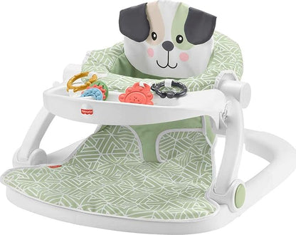 Fisher-Price Baby Portable Baby Chair Sit-Me-Up Floor Seat with Snack