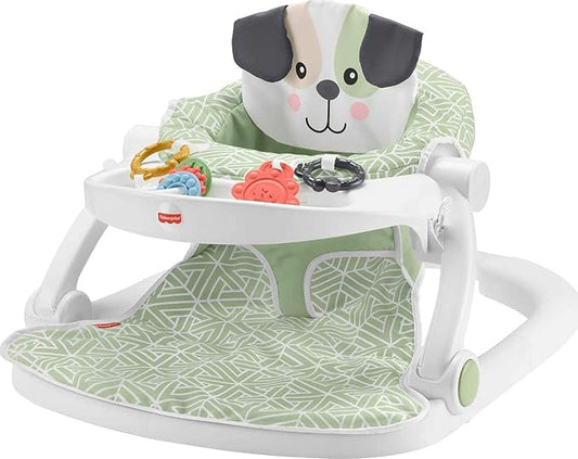 Fisher-Price Baby Portable Baby Chair Sit-Me-Up Floor Seat with Snack