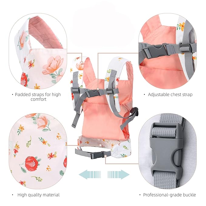 Baby Doll Carrier Front and Back Baby Doll Accessories Backpack