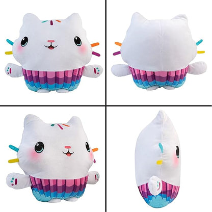 DreamWorks Gabby's Dollhouse Cakey Kids Bedding Super Soft Plush Cuddle Pillow Buddy, By Franco 17.5" x 15" x 5"