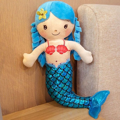Mermaid Soft Plush Doll Princess for Girls Toddlers & Babies, Mermaid Gifts for Girls 30 cm)