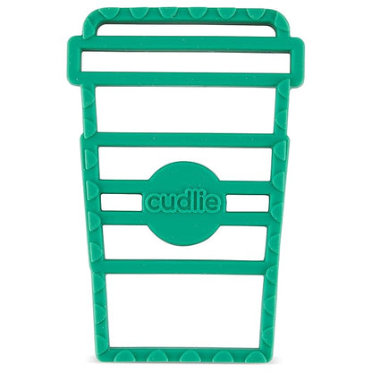 Cudlie 2-Pack Food Grade Silicone Teether - BPA Free, Fun