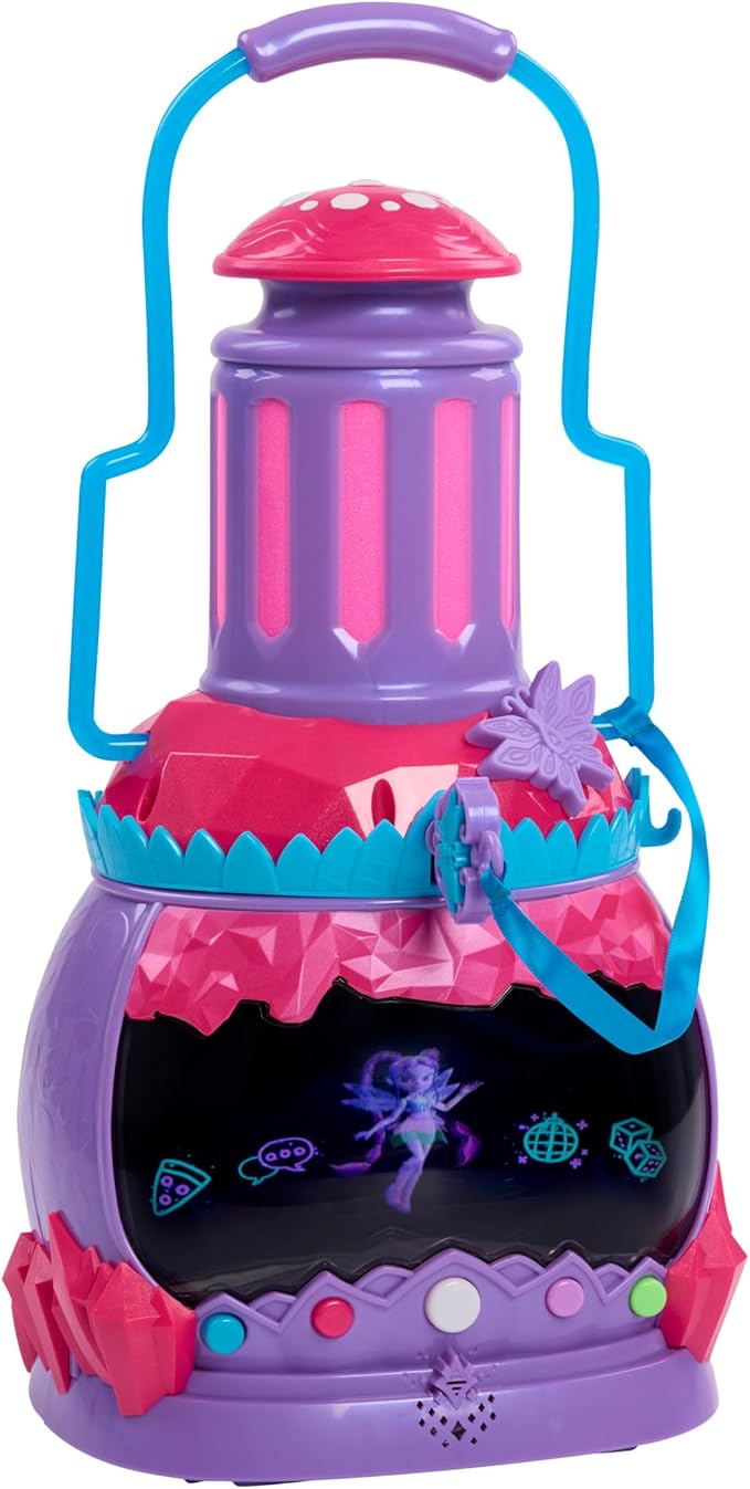 HOLOBRITE Pixie Lantern, Virtual Dancing and Interactive Games, Includes 5-inch Pixie Doll, Over 200 Ways to Play