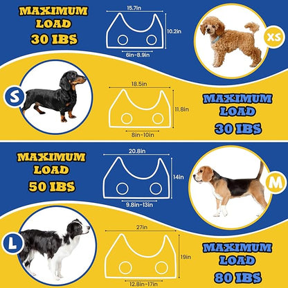 Dog Grooming Hammock Harness for Small Dogs Cat,Dog Grooming Supplies Table,Pet Nail Clipper Trimmer,Cat Hanger Sling for Trimming Clipping Nails- Dogs Hammock Restraint Bag,Claw Care (M)