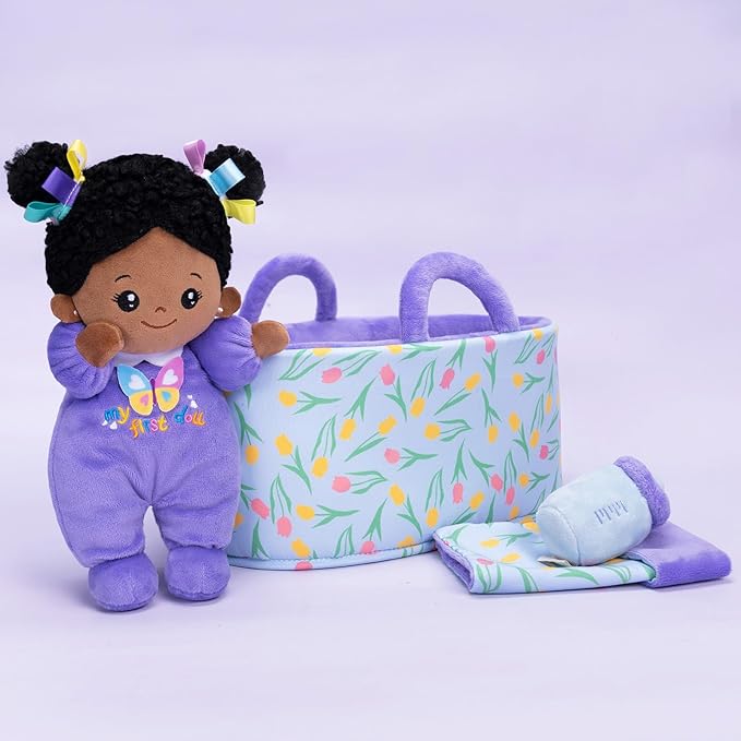 OUOZZZ 10" Soft Baby Doll Gift Set - First Baby