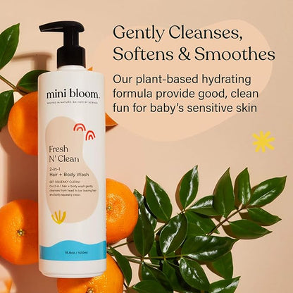 Fresh N’ Clean 2-in-1 Hair + Body Wash | Shampoo Sulfate-Free 16.6 oz